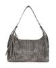 Illigo Leaf Eyelet Big Shoulder Bag Charcoal