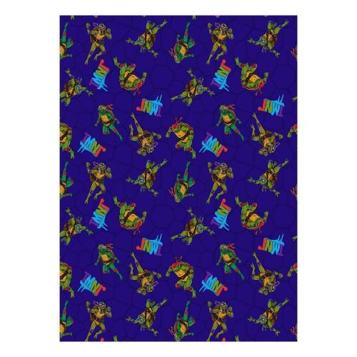 Rise Of The Teenage Mutant Ninja Turtles Fleece Turtles Blanket