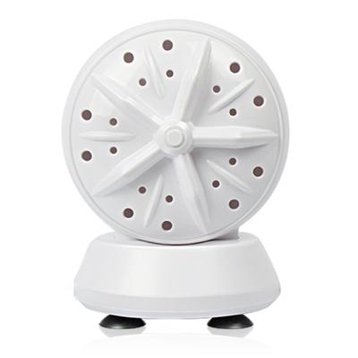 Portable Travel Washing Machine High-Power Mini Laundry Machine Double-Turbine Waving Washer