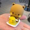 Bubu A Dudu Medvídek Panda Figurka Panenka Boba Čaj Kawaii Akční Figurky Hračka Sběratelské Ozdoby Pro Fanoušky Dívky Děti Dárek