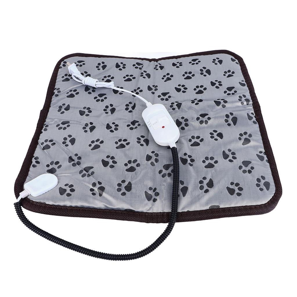 Electric Pet Heating Pad Waterproof Bite Resistant Adjustable Temperature Heated Pad Blanket for