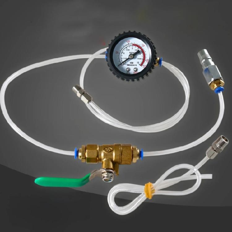 Automotive Air Suspension Leakage Detectors Digital Pressure Gauge Air Suspension Hose Line Pressure Leakage Test