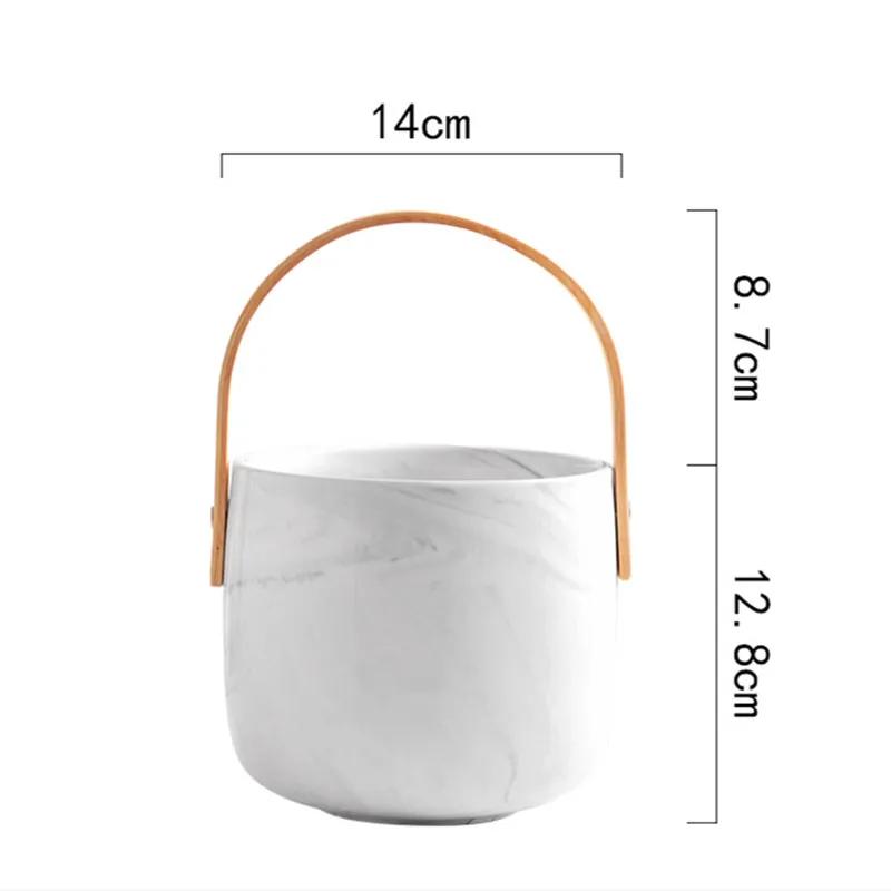 

керамическая ваза скандинавский резервуар для хранения ресторан корзина для палочек для еды креативная кухня керамическая коробка для хранения продуктов многофункциональная ваза