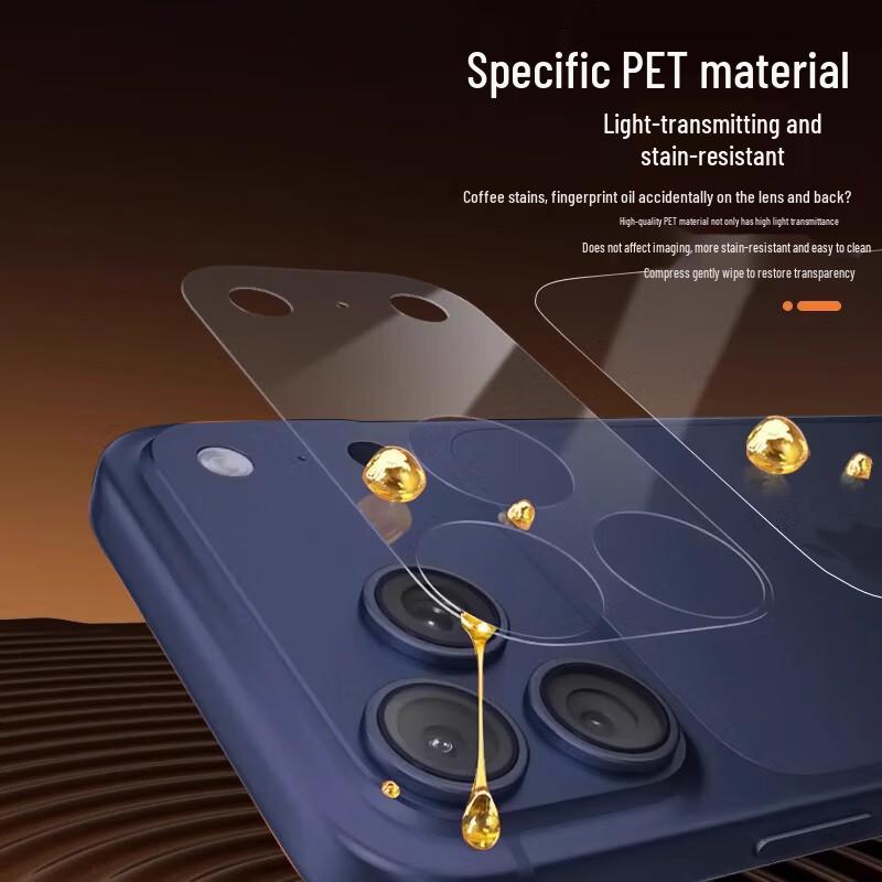 Sada fólií Smorss AR Lens & Frosted Back Film pro iPhone 17 Pro