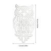 Zvíře Sova Kovové vykrajovátka Karty Ražba DIY Šablona pro fotoalbum Forma Dekor