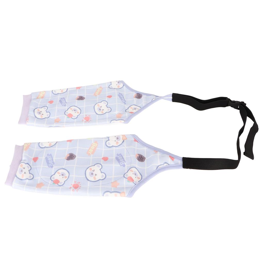 Dog Elbow Brace Thickened Soft Breathable Prevent Licking Wearable Dog Surgery Recovery Sleeve for Front Legs Purple