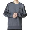 Adidas FW22 Alphabet Print Crewneck Sweatshirt Men Tops Grey H12166