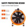 254mm Portable Extractor Fan Blower 10m Duct Hose Ventilator Industrial
