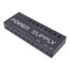 Guitar Effects Pedal Power Supply 10 Output Noise Reduction 9V 12V 18V Effect Pedal Power Supply Aluminum Alloy Case
