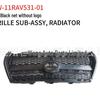 Compatible Black Grille for 2011 Toyota RAV4 (Emblem Excluded) 53101-0R090