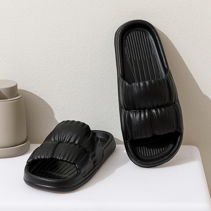 Summer eva slippers deodorant women's home indoor bathroom men's non-slip home cool slippers