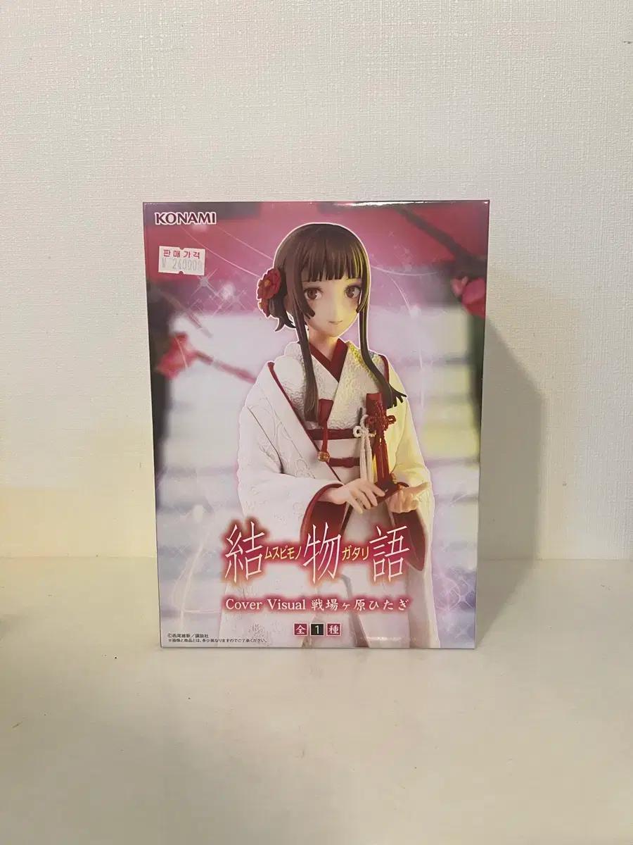 

[Unopened] Konami Monokatari Cover Visual Figure Chidorigahara Used