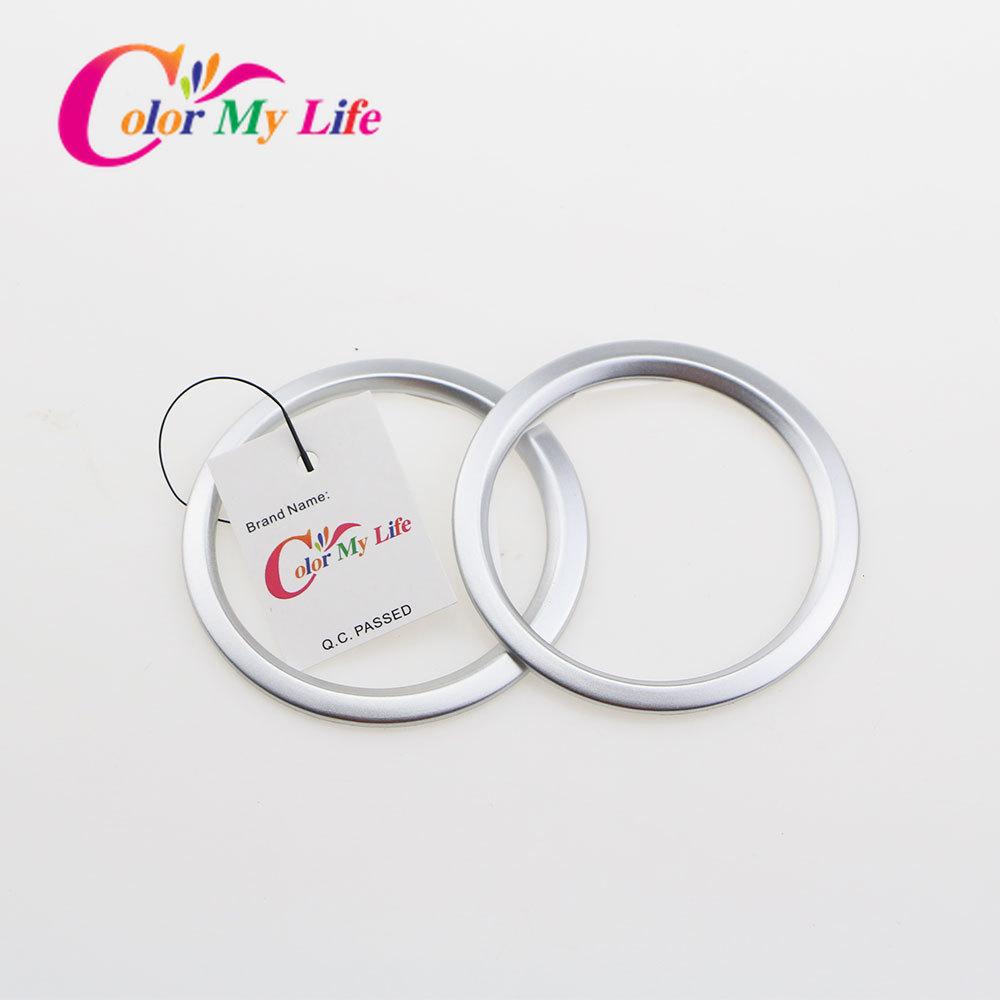 Color My Life Car Styling Air Conditioning Vent Trim Sequins Cover Sticker for Honda Vezel HRV HR-V 2014 2015 2016 2017