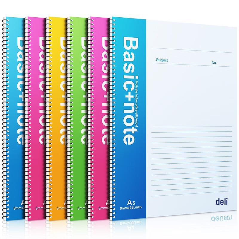 Deli A5 Spiral Notebook