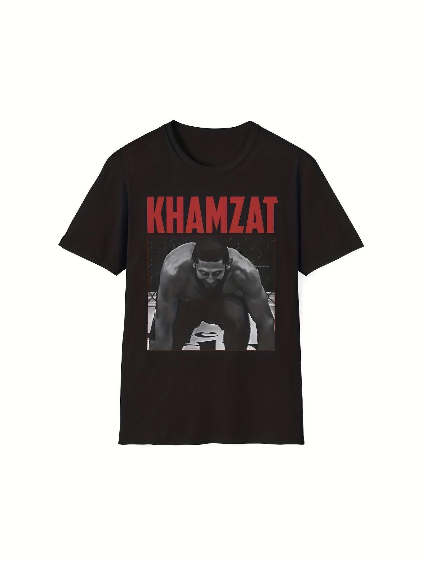 Men s Khamzat Chimaev 90s Fighter Graphic T-Shirt S