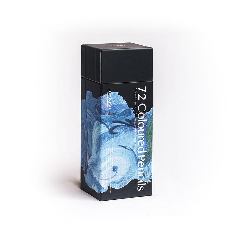 Creioane colorate pe bază de ulei Seria Ocean - 48 sau 72 de culori pentru colorat și desen