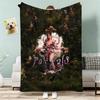 M-Melanie Martinez New Music Album Throw Lightweight 240G Flannel Blanket Soft Skin-Friendly For Summer Cooling