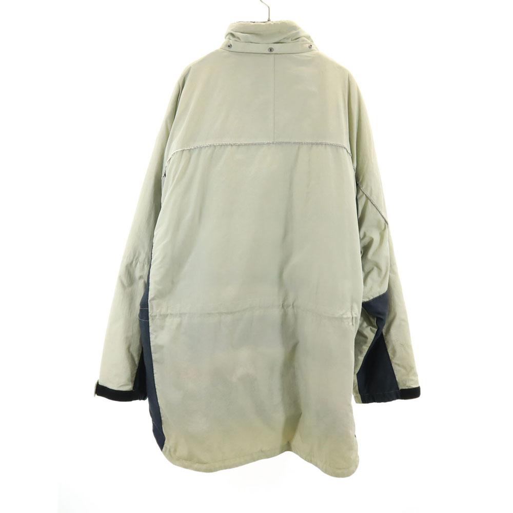 Old Navy Old Batting Jacket L Beige Back Fleece Men's Used