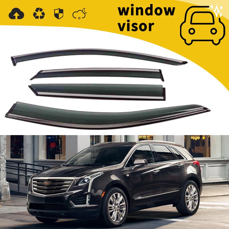 14-20 Cadillac XT4, XT5, XTS Rain Guards: Car Door Visors & Deflectors