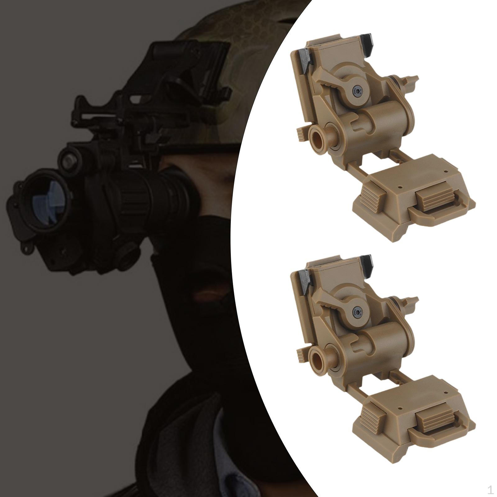 

Кронштейн для крепления очков ночного видения, складной держатель из нейлона коричневый