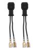 For Honda Civic For Accord Compatible Wiring Adapters for Car Horns 2Pcs