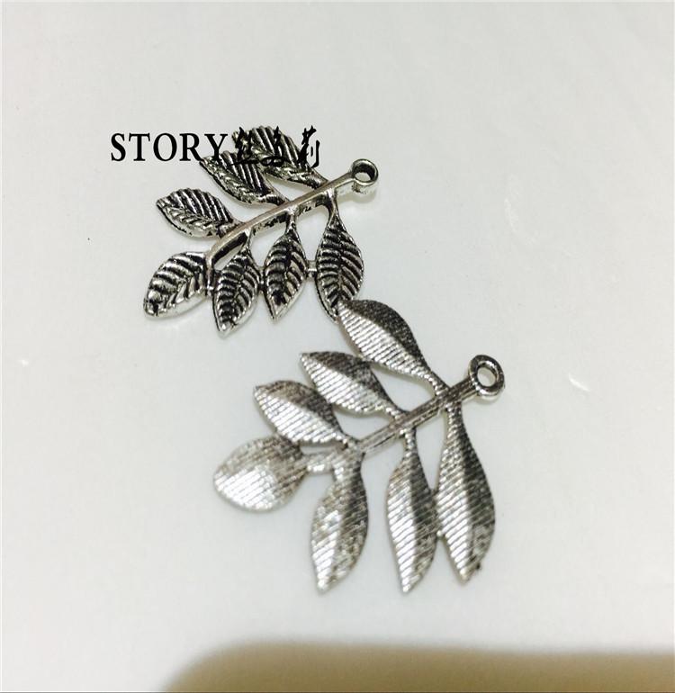 

Korean Material Hair & Jewelry Accessories: Antique Silver Christmas Tree Leaves & Branches Pendant Antique Silver Christmas Tree Branch Pendant