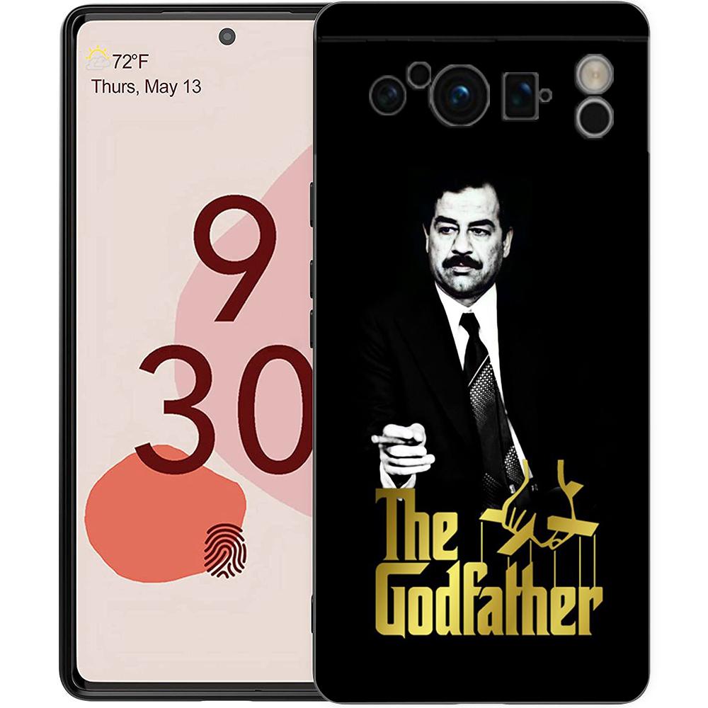 

Саддам Хусейн Иракский флаг для Google Pixel 8 7 6 Pro 6A 5G черный чехол для телефона мягкий противоударный чехол силиконовый TPU Shell Coque Pixel 7