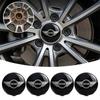 4 stk 60 mm Bilstyling Felgsentrumskapsler Felgdeksel Merke Emblemer Klistremerker For Cooper Fridge One F56 R56 R57 R58 R59 R60 JCW Countryman Clubman