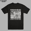RADIOHEAD Printed TShirt Men Oversized Y2k Heavy Metal Band 2026 New Rock Punk American Casual Cotton Crew Neck Short Sleeve