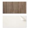 Pack of Self-Adhesive Vinyl Tiles with Print Natural Wood Texture 6x60x30 Cm