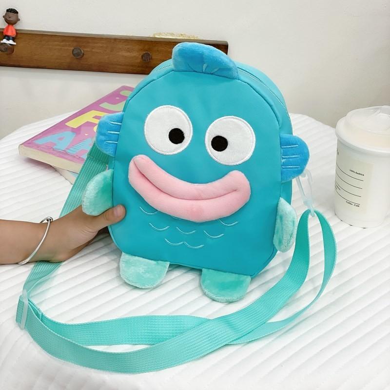 Очаровательная Мультяшная Аниме Рыбка-Клоун Сумка Через Плечо Легкая Нейлоновая Ткань