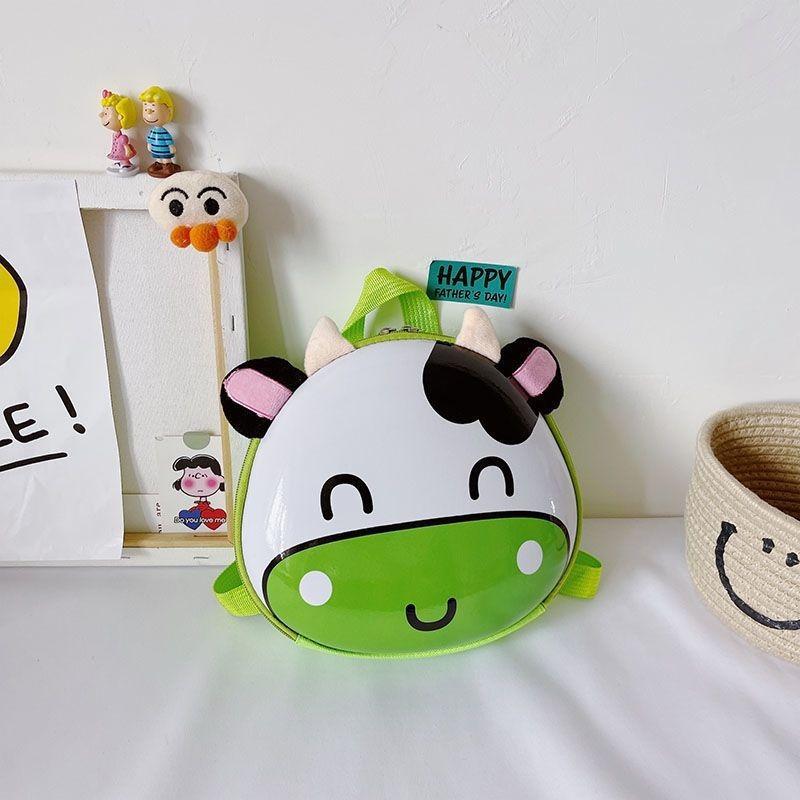 Hard Pattern Cow Shell Backpack  Schoolbag Waterproof Breathable Birthday Gift