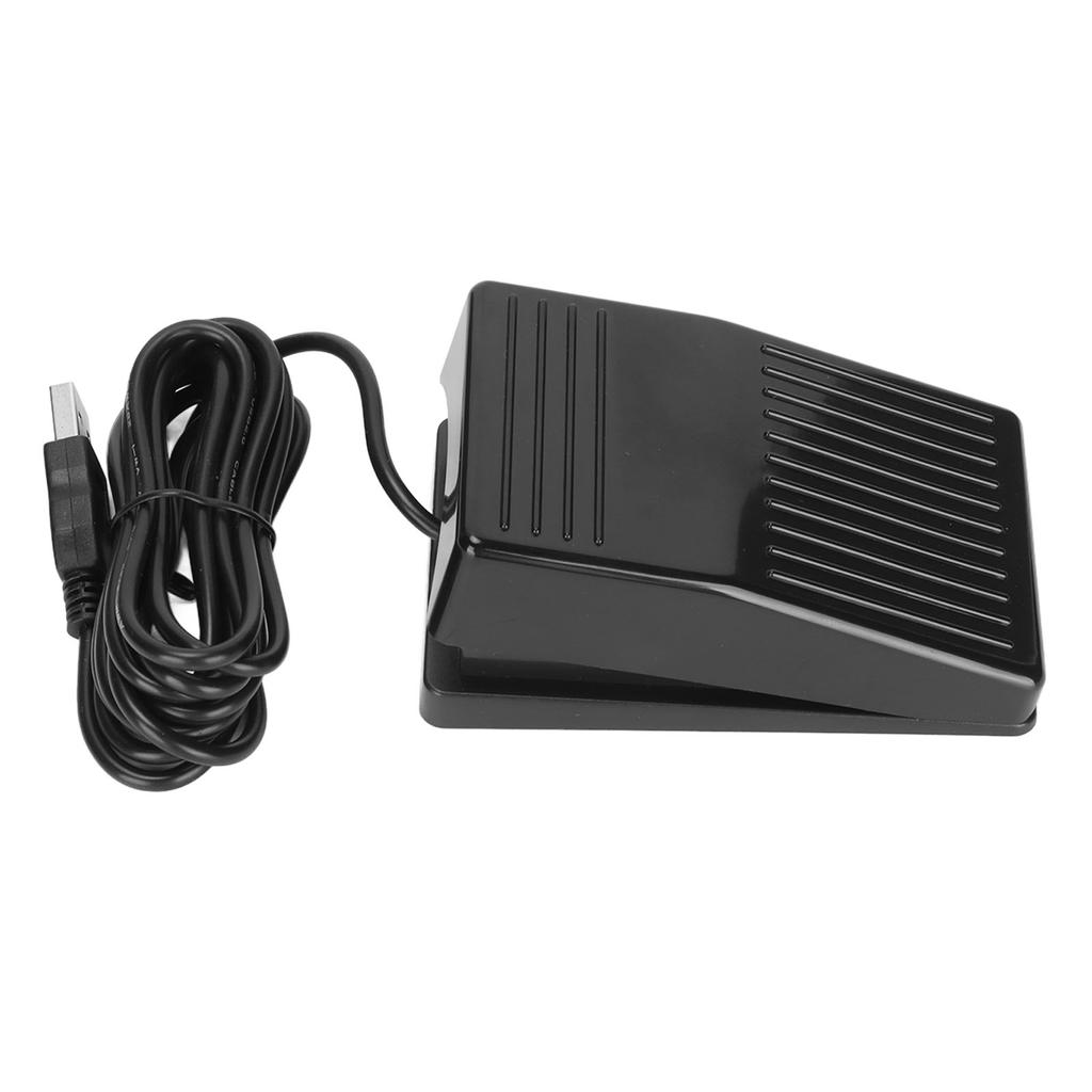USB Foot Switch Pedal Photoelectric Switch Multifunctional Single Foot Switch Pedal with 2 Meters Cable for Computer