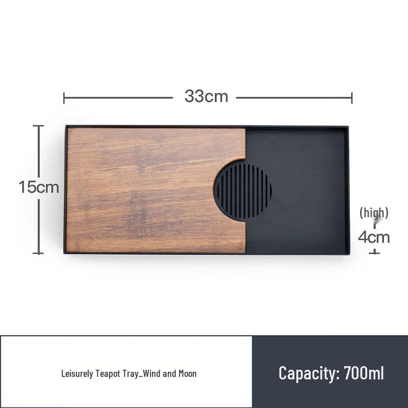 

Kung Fu Tea Tray with Drainage