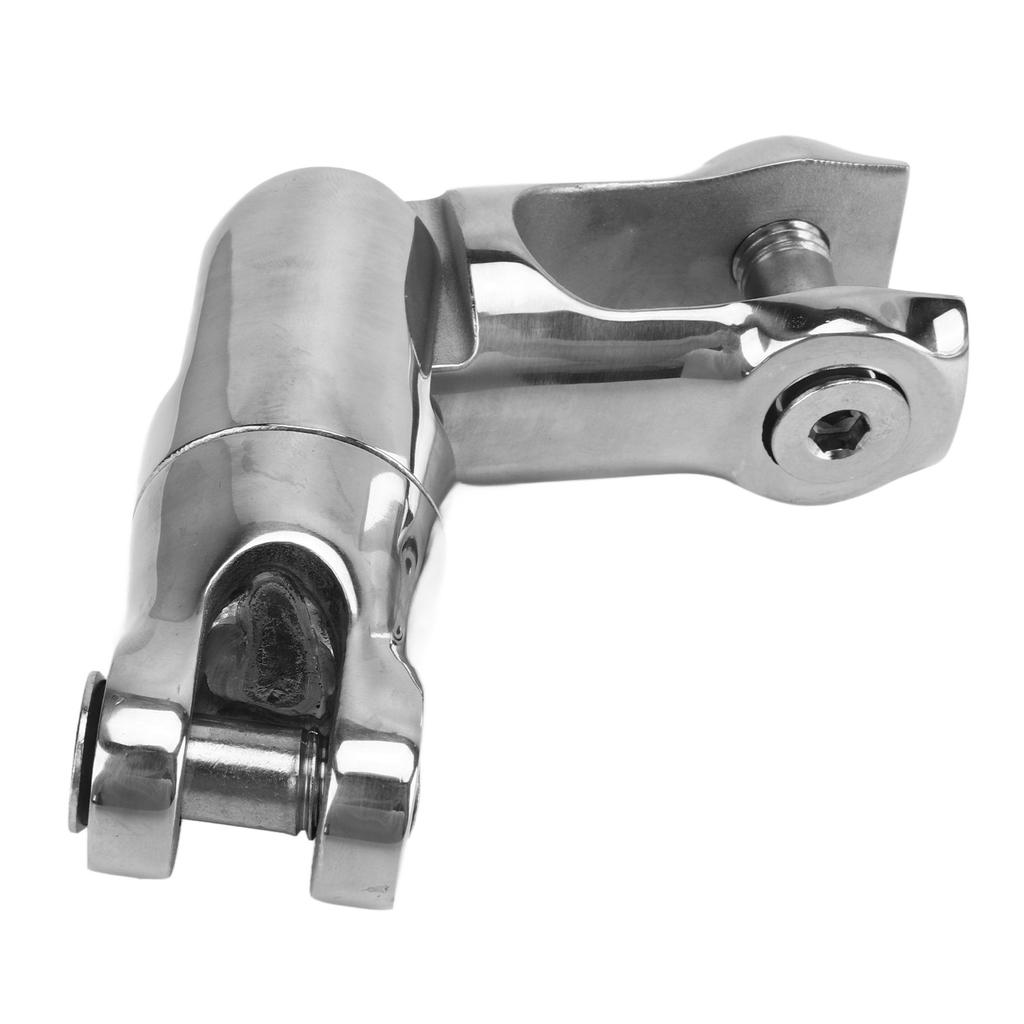 Anchor Double Swivel Connector 316 Stainless Steel Multi Directional 9000LBS Work Load for 10‑12mm Chain