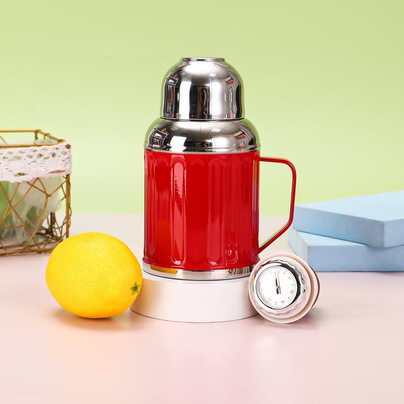 Shangqi Retro Tea Infuser Thermos with Temperature Display