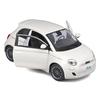 Bburago 1/24 Fiat 500e 2023 White Diecast Model Car (Finished Product) 18-21110 WT