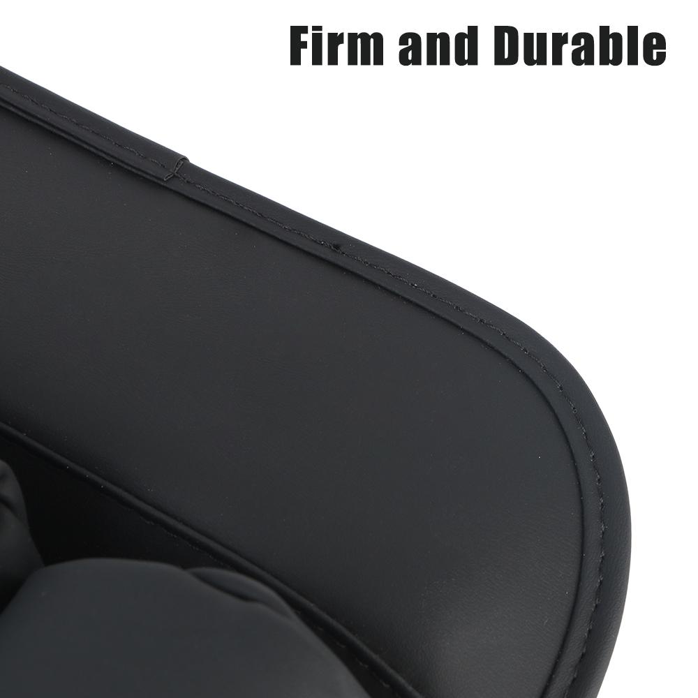 Multifunktional mit Getränkehalter, Autositzlücken-Organizer, Pu-Leder, seitliche Aufbewahrungsbox für die Autokonsole für Mobiltelefone