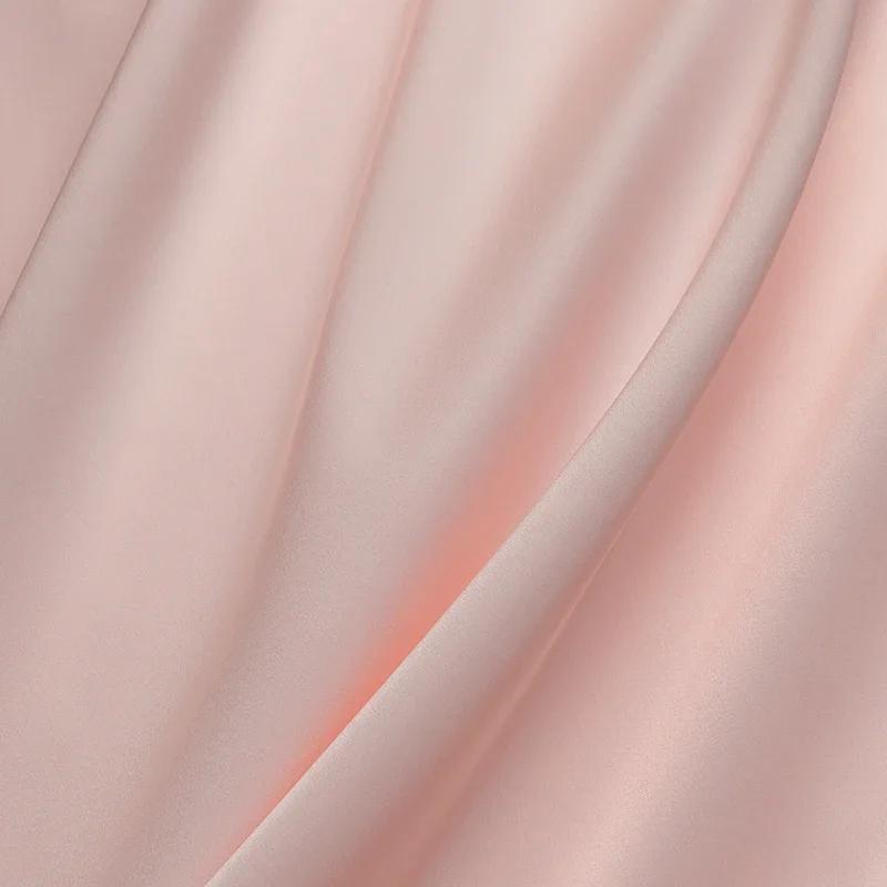 100x125cm  Ice Sensitive Thin Stretch Matte Satin Fabric Satin Dress  Camisole Shirt  Pajamas  Qipao Clothing Design Fabric