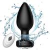 10 Modes of Anal Vibrator Made of Silicone Material, Black, Ultra-high Frequency, USB Connection, Remote Control, 10 Modes of Fr