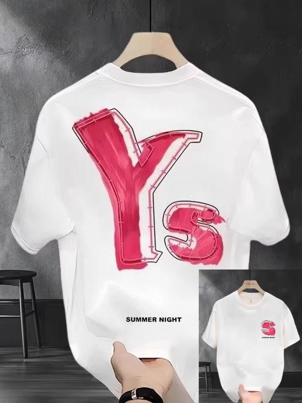 Fashionable And Unique Letter Ys Printed TShirt For Unisex Suitable For Both Unisex And Unisex For The Summer Of 2026