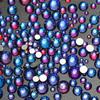Flatback Crystal Glass Rhinestones Mix Size 14400pcs Non-Hot Fix Bulk Rhinestones for Nail Art Cup Garment Decoration