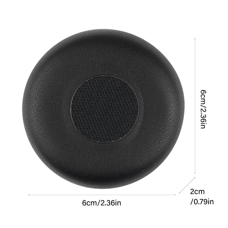 Replacement Ear Pad for Evolve 65/40/30/20 Over Ear Headphones Soft and Breathable Foam Ear Cushions Ear Cover Earmuff