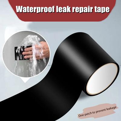 Top-tier 152cm Waterproof PVC Pipe Seal Tape, Self-Adhesive, Leak Repair, Super Strength Fiberfix Insulation.