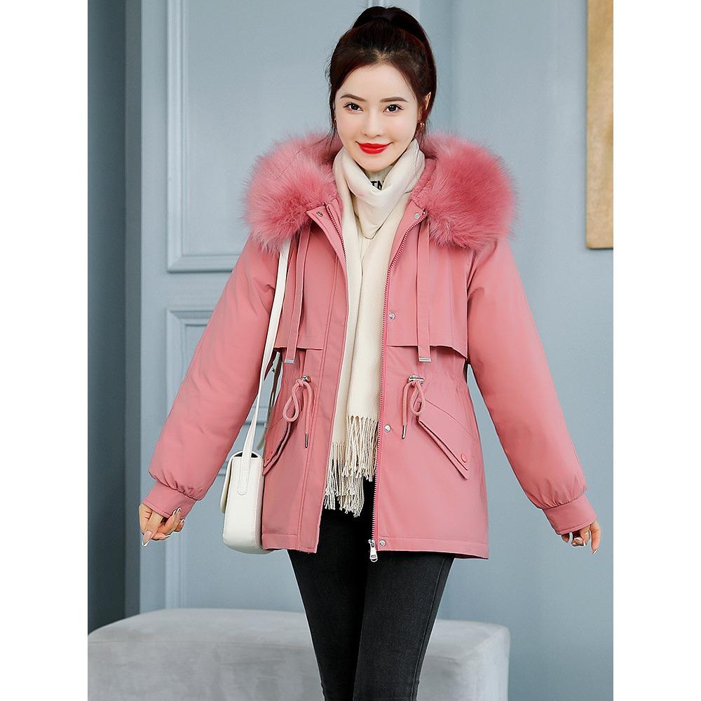Jacke Damen kurz, Winter neu Damen Daunen Baumwollwattierte Kleidung Damenbekleidung Winter