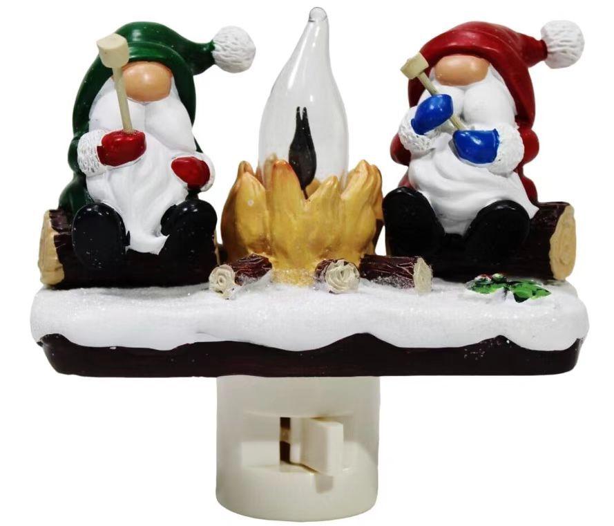 

Хэллоуин Привидение Костер Ночник Забавная Милая Лампа Дизайн Привидения Украшение для Дома Спальни Ночник Костер Привидения Украшение EU