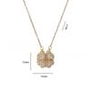 Four-leaf Clover Necklace Female Love Deformation Niche Design Temperament Four-leaf Clover Fashion Jewelry