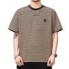 Men's Retro Striped Short Sleeve T-Shirt - 2025 Summer Collection