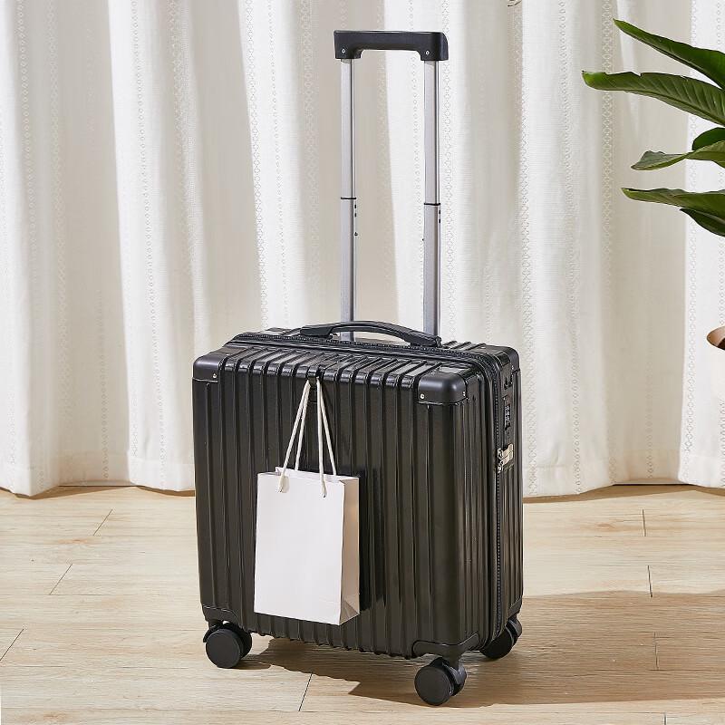 Yueshangtu Lightweight Carry-on Luggage with Silent Spinner Wheels 18 inch