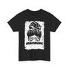 Soccer Mom Shirt, Messy Bun Mom Soccer Lovers Women Mother T-Shirt